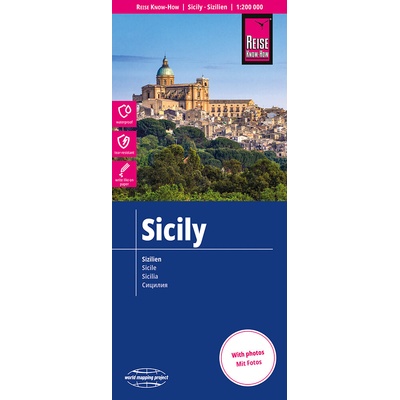 Sicílie (Sicily) 1:200.000 mapa RKH