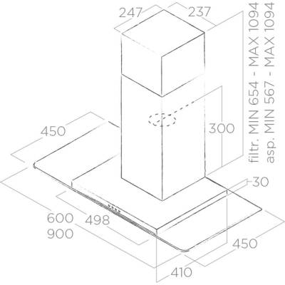 ELICA FLAT Glass IX/A/60