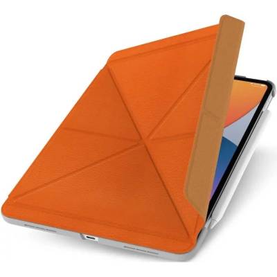Moshi VersaCover Case - калъф и поставка за iPad Pro 11 M1 (2021), iPad Pro 11 (2020), iPad Pro 11 (2018), iPad Air 5 (2022), iPad Air 4 (2020) (оранжев)
