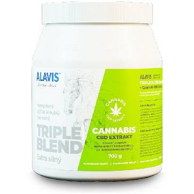 Alavis Triple Blend Extra Silný + Cannabis CBD Extrakt pre kone plv. 700 g