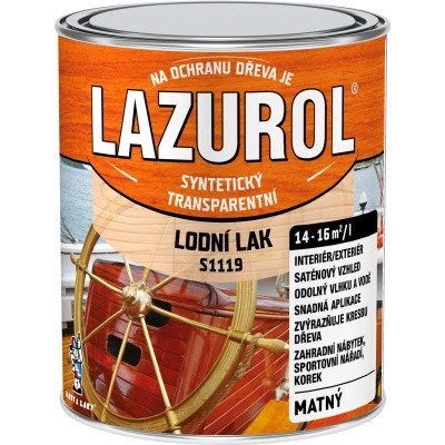 Lazurol S1119 0,75 l bezbarvý matný