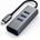 Satechi Aluminium Hub 2in1 USB-C / 3xUSB-A, Ethernet space gray