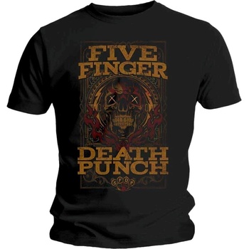 Five Finger Death Punch Риза Wanted Unisex Black S (FFDPTS28MB01)
