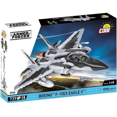 Cobi Въоръжени сили Boeing F-15EX Eagle II, 1: 48, 743 k, 2 f