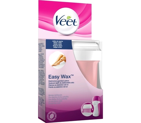 Veet Easy Wax vosková náplň pro všechny druhy pokožky 50 ml
