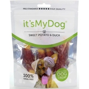 It's My Dog It’s My Dog Duck & Sweet Potato - Беззърнено лакомство за кучета с патица и сладък картоф 85гр