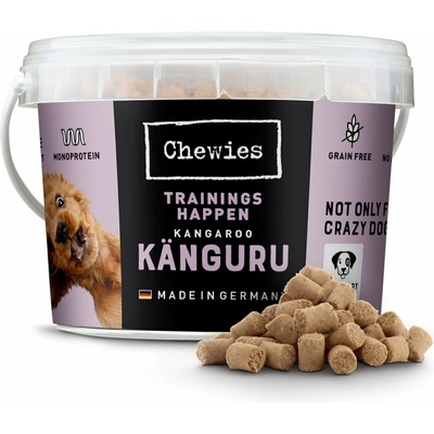 Chewies Trainings Happen Monoprotein Snack klokanie mäso 300 g