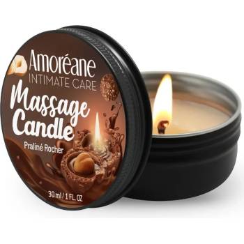 Image 1 of Масажна свещ с аромат на шоколад - Amoreane Rocher Praline 30ml (D-238090)