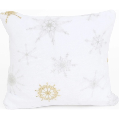 MKLuzkoviny.cz mikroplyš Exclusive Frozen bílá 40 x 40 cm – Zboží Dáma