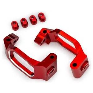 Traxxas алуминиева главина червено анодирана (чифт)