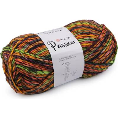 Pletací příze Passion 100 g Varianta: 9 (1249) hořčicová, Balení: 1 ks 54497/136402/252539