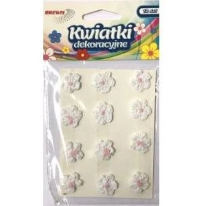Brewista Decorative flowers 18mm white 12pcs