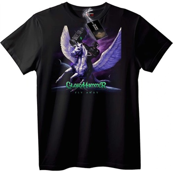 NOONEBRAND Тениска Gloryhammer полет - 5XL, Black