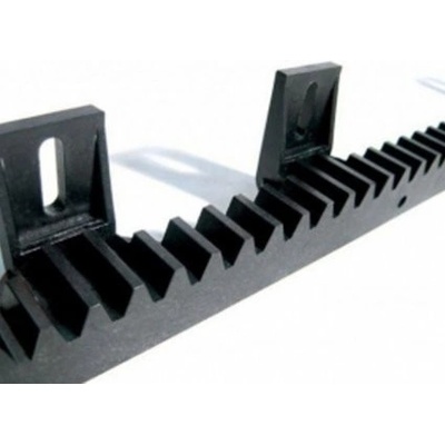Hřeben plastový pro posuvné brány CP 22 x 22 mm, délka = 1 m, balení 1 ks