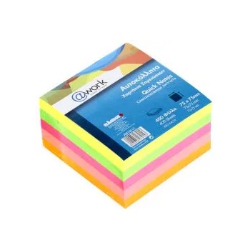 Image 1 of @Work Кубче неоново 75х75мм 400л qn-9