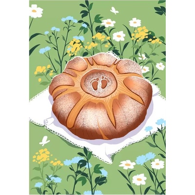 GloryArt Картичка GloryArt - За кръщене или прощъпулник (CGGC075)