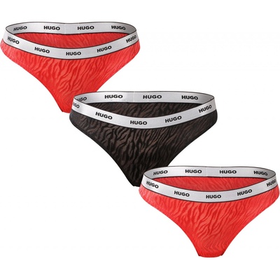 HUGO 3PACK dámske tangá viacferbná (50527213 962)