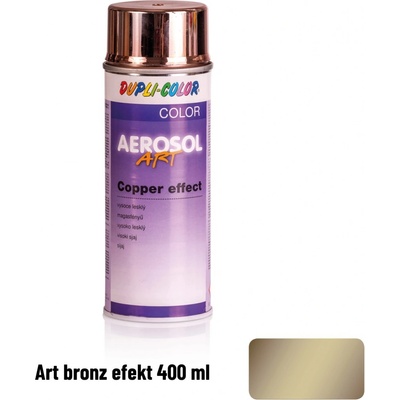 Dupli color Aerosol Art Lesk, rýchloschnúci-univerzálny akrylát v spreji - chróm medený 400ml