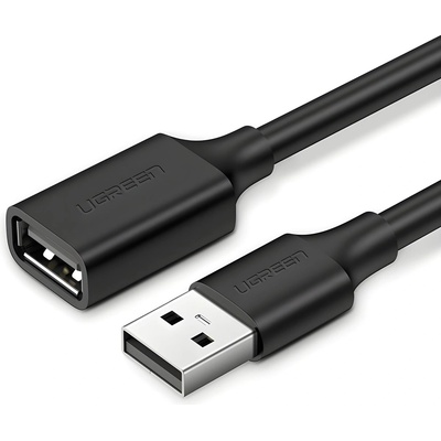 UGREEN кабелов адаптер USB (женски) - USB (мъжки) 1м черен (10314) - черен KP27727 (27727)