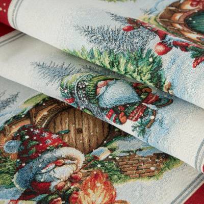 Eurofirany Vánoční gobelínový ubrus XMAS 45X140cm