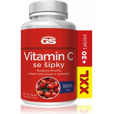GS Vitamin C 1000 mg so šípkami 150 tabliet