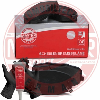 Sada brzdových platničiek kotúčovej brzdy MASTER-SPORT GERMANY 13046057422N-SET-MS