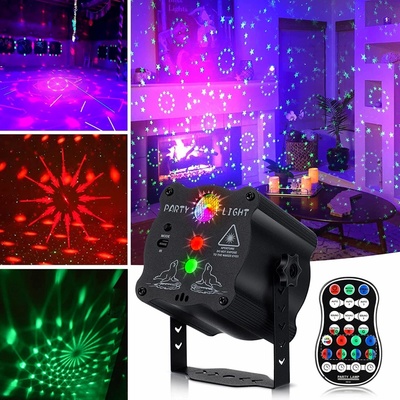 DISKO KOULE PROJEKTOR DISCO LED REFLEKTOR RGB – Zbozi.Blesk.cz