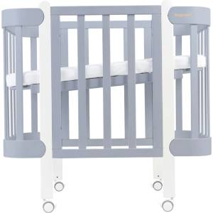 Ingvart Трансформиращо Легло 5в1 Nika 60x95/60x120см Сив + Бял Ingvart (I-1242970)