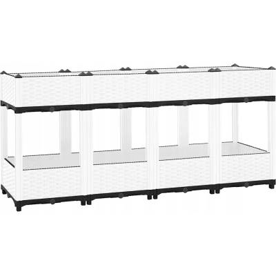 VidaXL Více barevný kovový Květináč 40 x 160 x 71 cm
