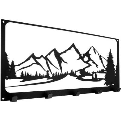 Wireli Hory 40 x 18,5 cm čierny mat