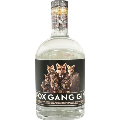 Fox Gang Gin 40% 0,7 l (čistá fľaša)