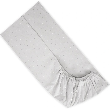 Lorelli Чаршаф с ластик Lorelli - Небе, 70 x 140 x 15 cm, Сив (20051342602)