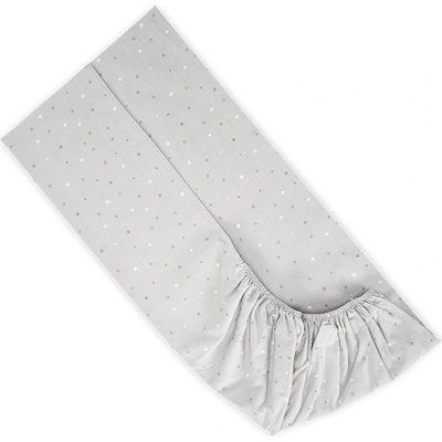 Lorelli Чаршаф с ластик Lorelli - Небе, 70 x 140 x 15 cm, Сив (20051342602)