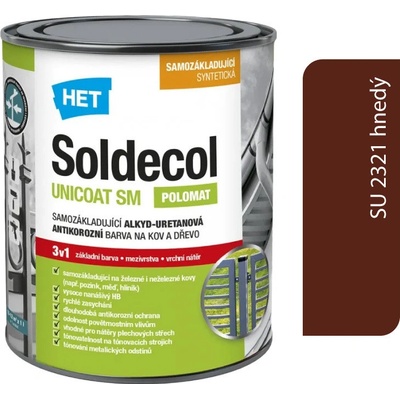 Het Soldecol Unicoat SM SU 2321 hnedý 0,6l
