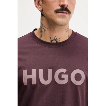 HUGO Памучна тениска HUGO Dulivio (50467556)