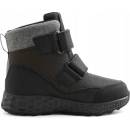 Reima dětské zimní boty na suchý zip teplé černé