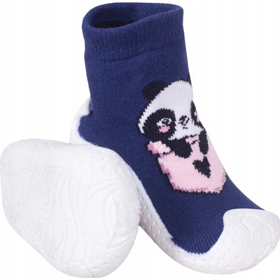 Yoclub Topánky ponožky s gumovou podrážkou Tmavomodré