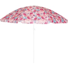 Textilomanie Záhradný slnečník FLAMINGO 200 cm, ružový