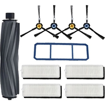 Комплект четки и филтри Mobilly за ETA Falco Smart, Silvercrest SSR A1 SSR AL1, Tesla Robostar T80 (10118)