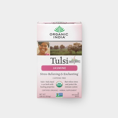 Organic India Čaj Tulsi Jasmine porcovaný 18 ks 30,6 g