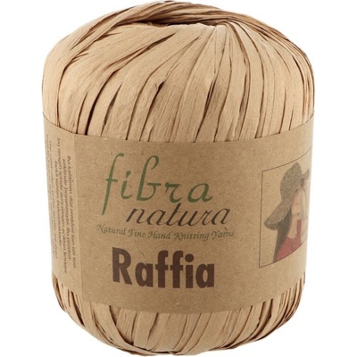 Fibra Natura Raffia 116-14 hnedá
