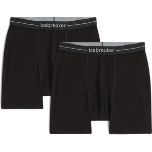 Icebreaker Men Merino 150 Anatomica Boxers 2 Pack Размер: L / Цвят: черен