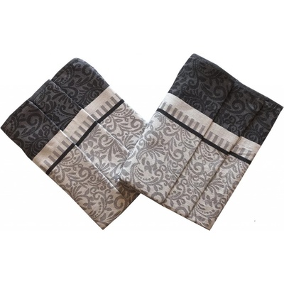 SVITAP ORNAMENTY 50x70 cm 3ks šedé