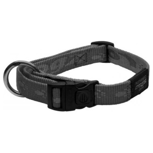 Rogz Alpinist Collar Large - Нашийник за кучета 20мм/-34-56 см. платинум сив