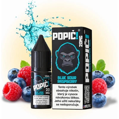 POPIČ! Blue Sour Raspberry 10 ml 10 mg