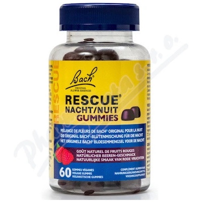 Bachovy esence RESCUE GUMMIES NIGHT 60 ks