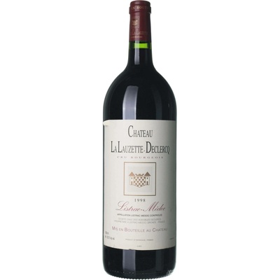 Chateau La Lauzette-Declercq Listrac Cru Bourgeois suché červené 1998 1,5 l (holá láhev)