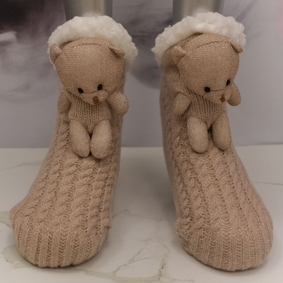 Dámske zateplené termo ponožky TEDDY 4