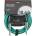 Fender Инструментален кабел жак-жак Fender Contour Series green 5.5 метра