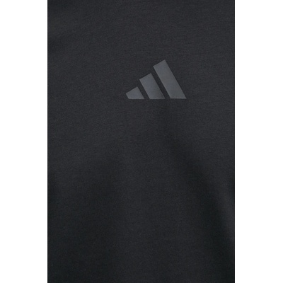 Adidas Памучна тениска adidas City Escape в черно с апликация JF3329 (JF3329)